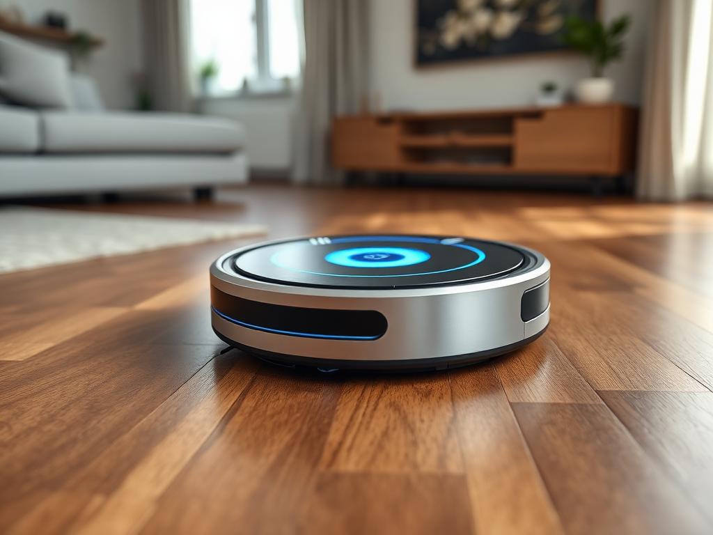 Robot Vacuums category image: Autonomous Floor Vacuuming for Carpets, rugs and hard floors.. Image by www.CleaningRobots.Online.