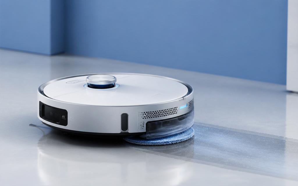 Vacuum & Mop Combos specialty category image: One Robot that Vacuums and Mops in a Single run. Saving you Time and Money from having Separate Machines. Image by www.CleaningRobots.Online.
